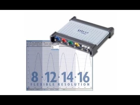 Pico USB-Oszilloskop für PC, MSO, 4+16-Kanal, 200 MHz